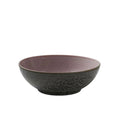 Stoneware Salad Bowl 30 cm Grey, Light Pink N11749