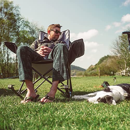 Oversized Heated Rocking Camping Chair D390489