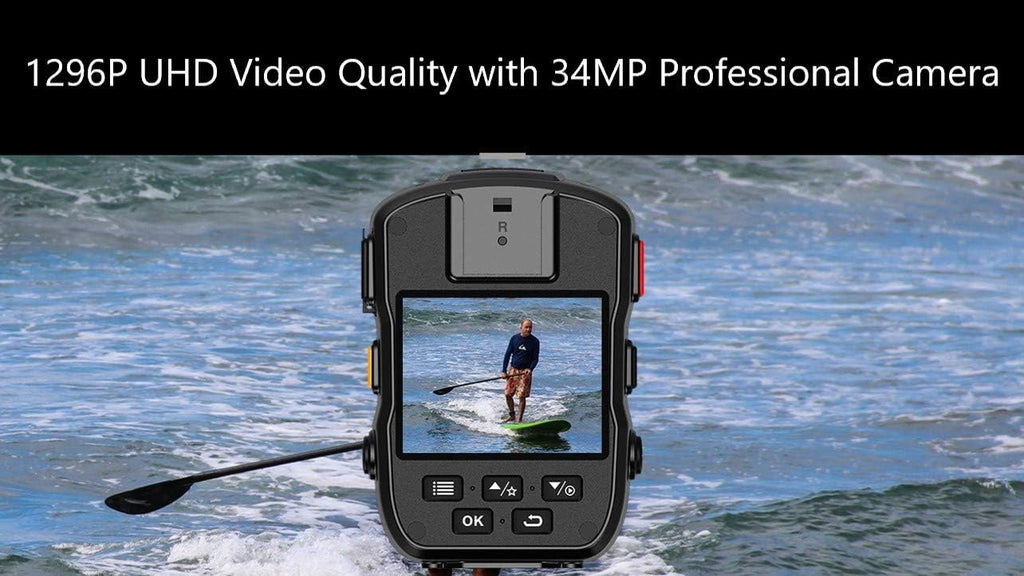Body Camera with Audio, 2 Inch Display, Night Vision, Waterproof, Shockproof S44719