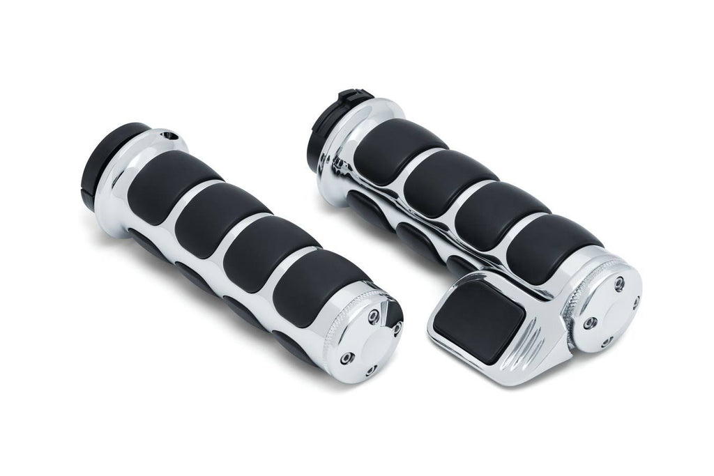 Chrome ISO-grip for Dual Cable Throttle P9232