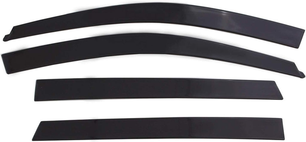 4-Piece Dark Smoke Side Window Deflector S6296