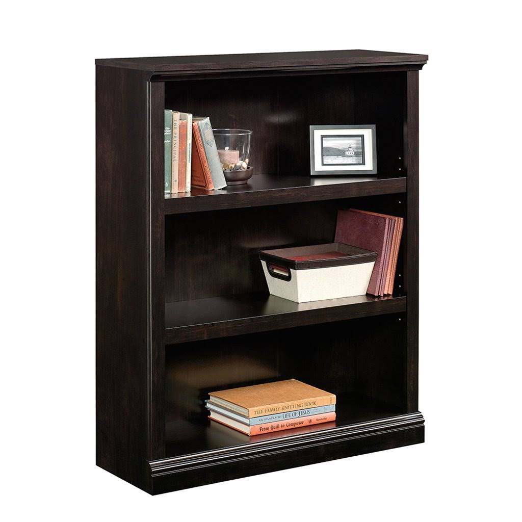3-Shelf Bookcase, Estate Black Q4401