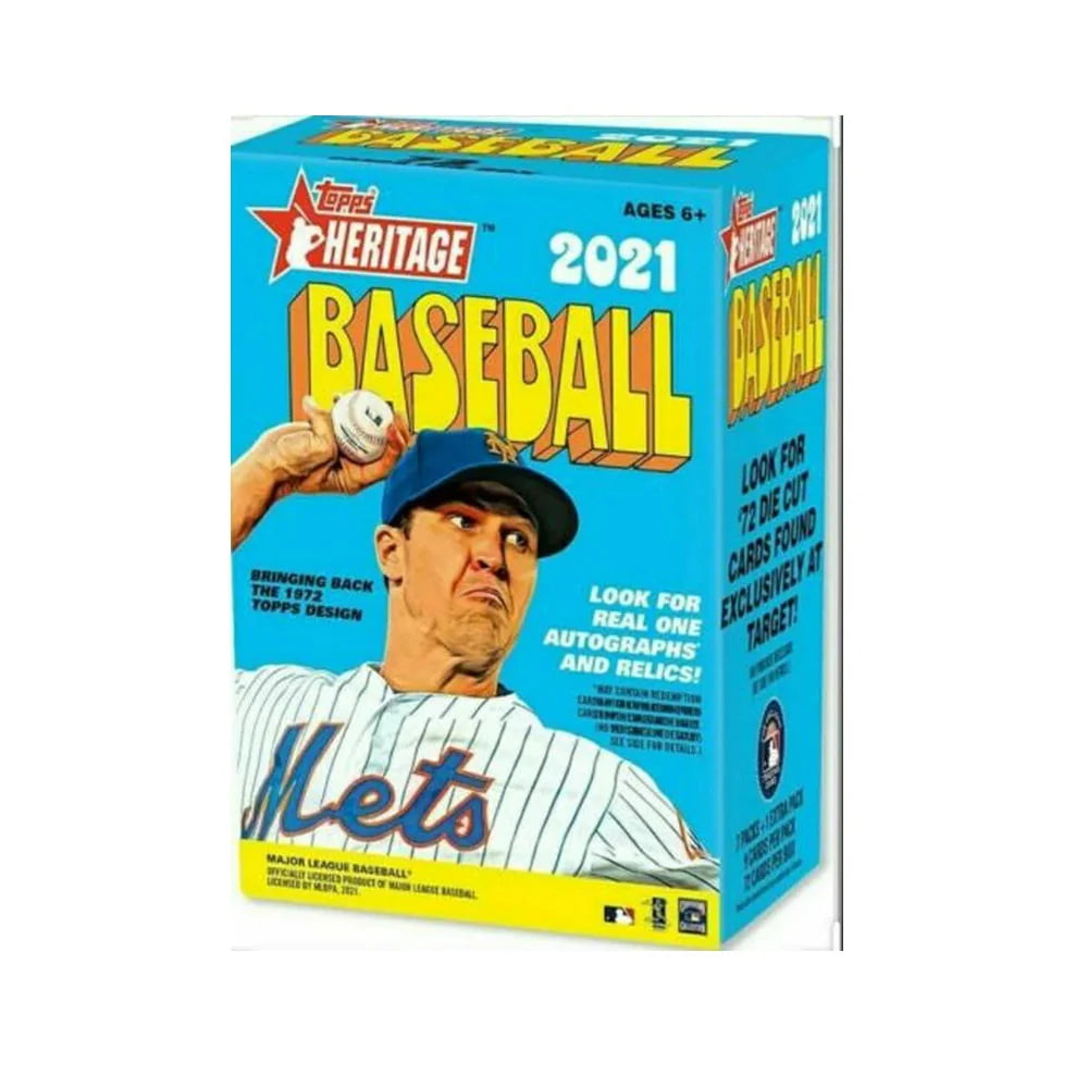 2021 Heritage Baseball Trading Card Box B2379